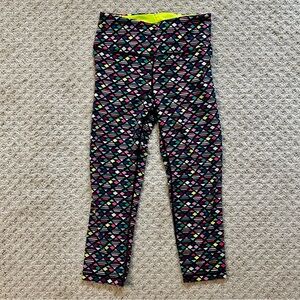 Knockout by Victoria’s Secret Capri Multicolor Leggings Size Small